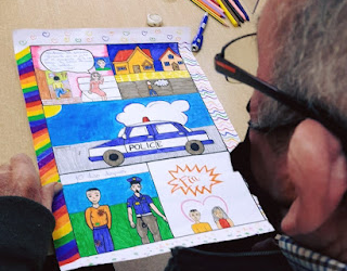 Concurso de dibujo, cómic y literario “La familia que cuida del abuelo”
