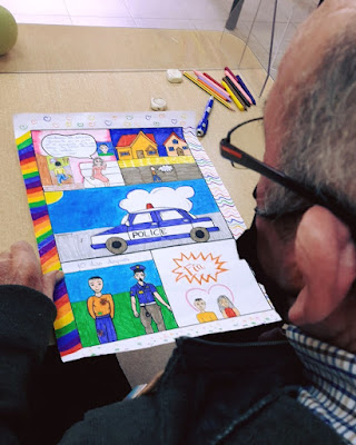 Concurso de dibujo, cómic y literario “La familia que cuida del abuelo”