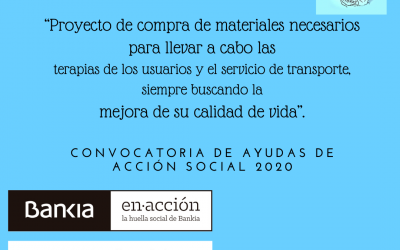 Agradecimiento Bankia y Fundación Caja Rioja