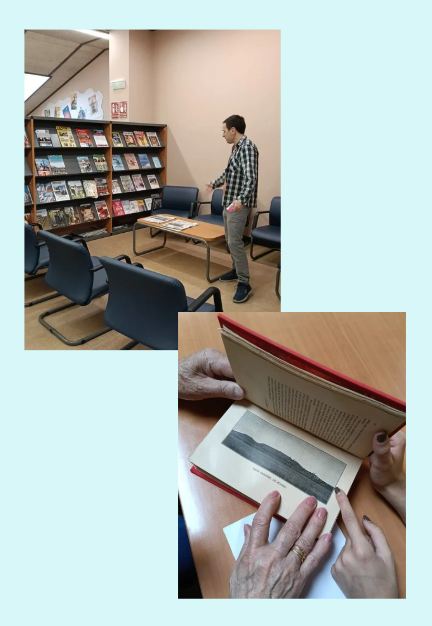 VISITA A LA BIBLIOTECA