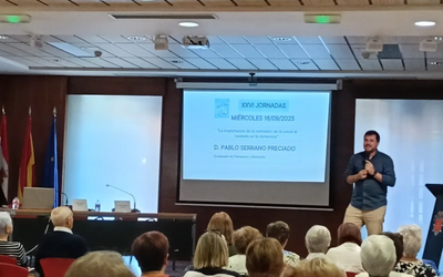 Gracias a D. Pablo Serrano Preciado por su participación en las XXVI Jornadas de ADA- Alfaro.
